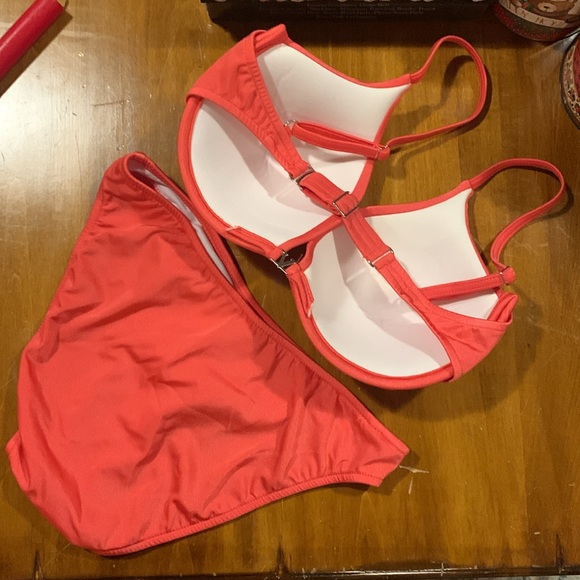 Venus, Sexy Shiny Peachy Swim Suit - Picture 2 of 6